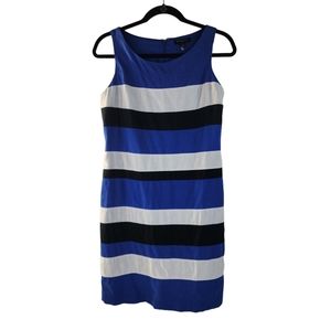 Banana Republic Linen Blend Sleeveless Shift Dress Women's Size 4